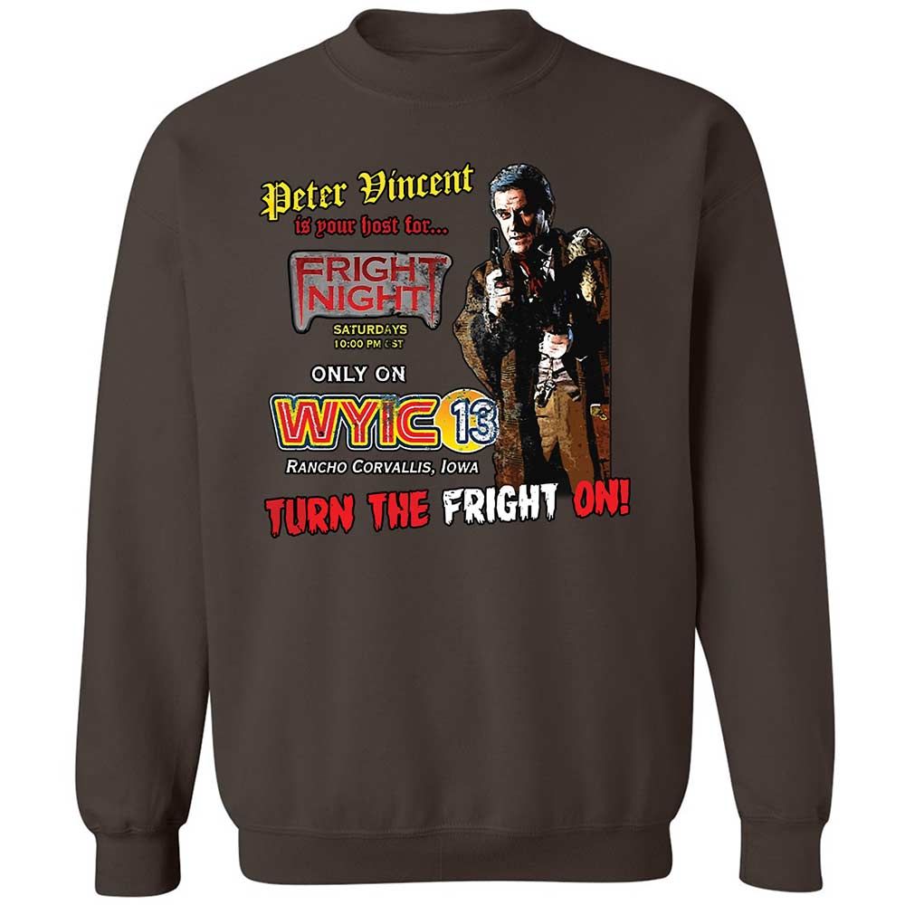 Peter Vincent Fright horror night cult - Dark Chocolate - 4