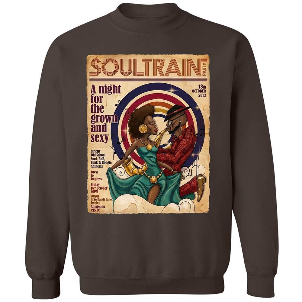Classic Unisex Sweatshirt - GA8QRYGZ - Dark Chocolate - 4