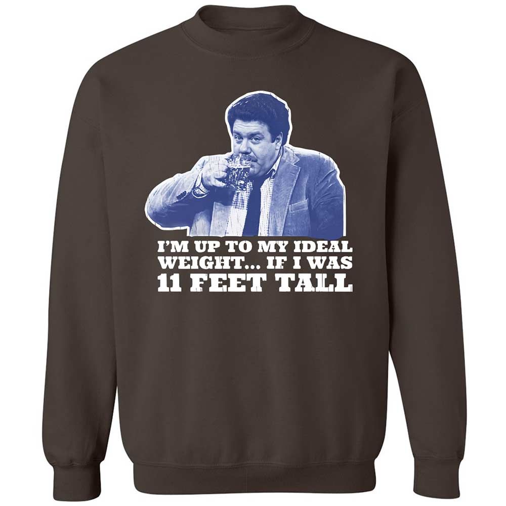 Classic Unisex Sweatshirt - D6WPF4PJ - Dark Chocolate - 4