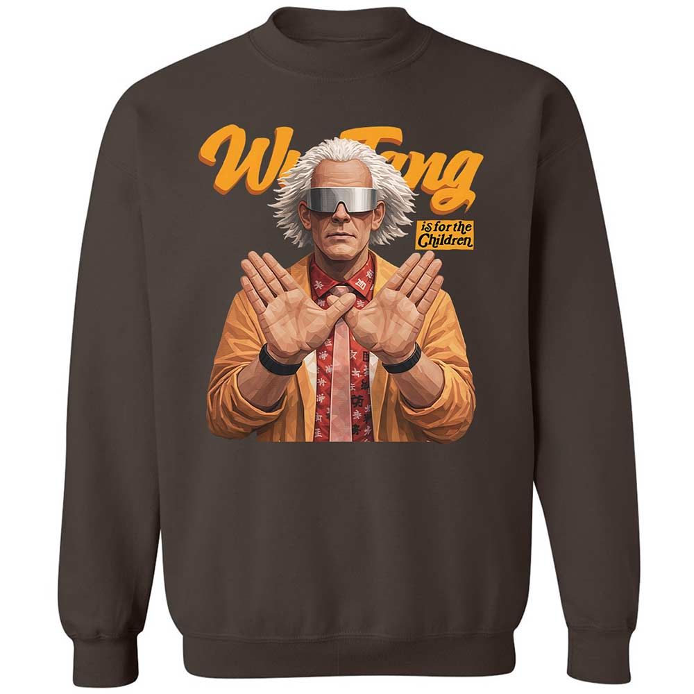 Classic Unisex Sweatshirt - Black - Dark Chocolate - 4