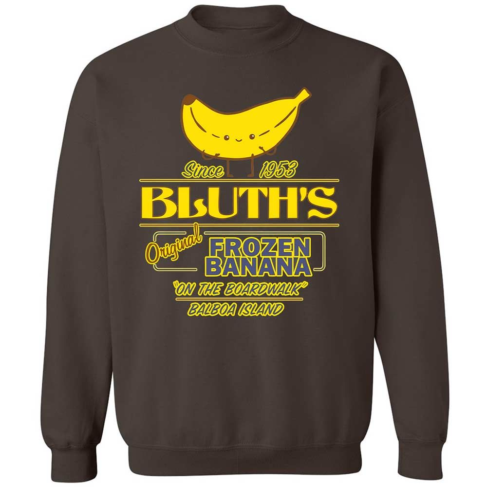 Classic Unisex Sweatshirt - YQHK6P3R - Dark Chocolate - 4