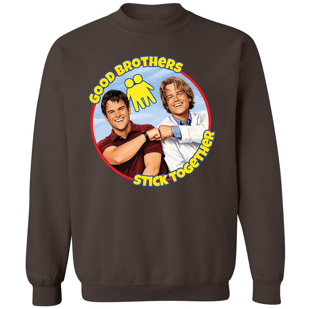 Classic Unisex Sweatshirt - DLWGKRYM - Dark Chocolate - 4