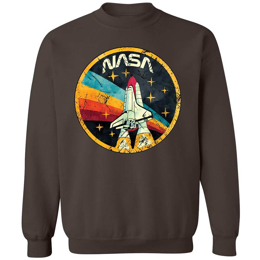 USA Space Agency Vintage Colors - Dark Chocolate - 4