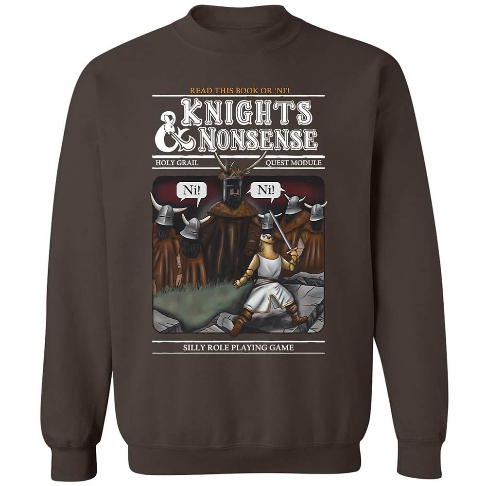 Classic Unisex Sweatshirt - F5WSM7U9 - Dark Chocolate - 4