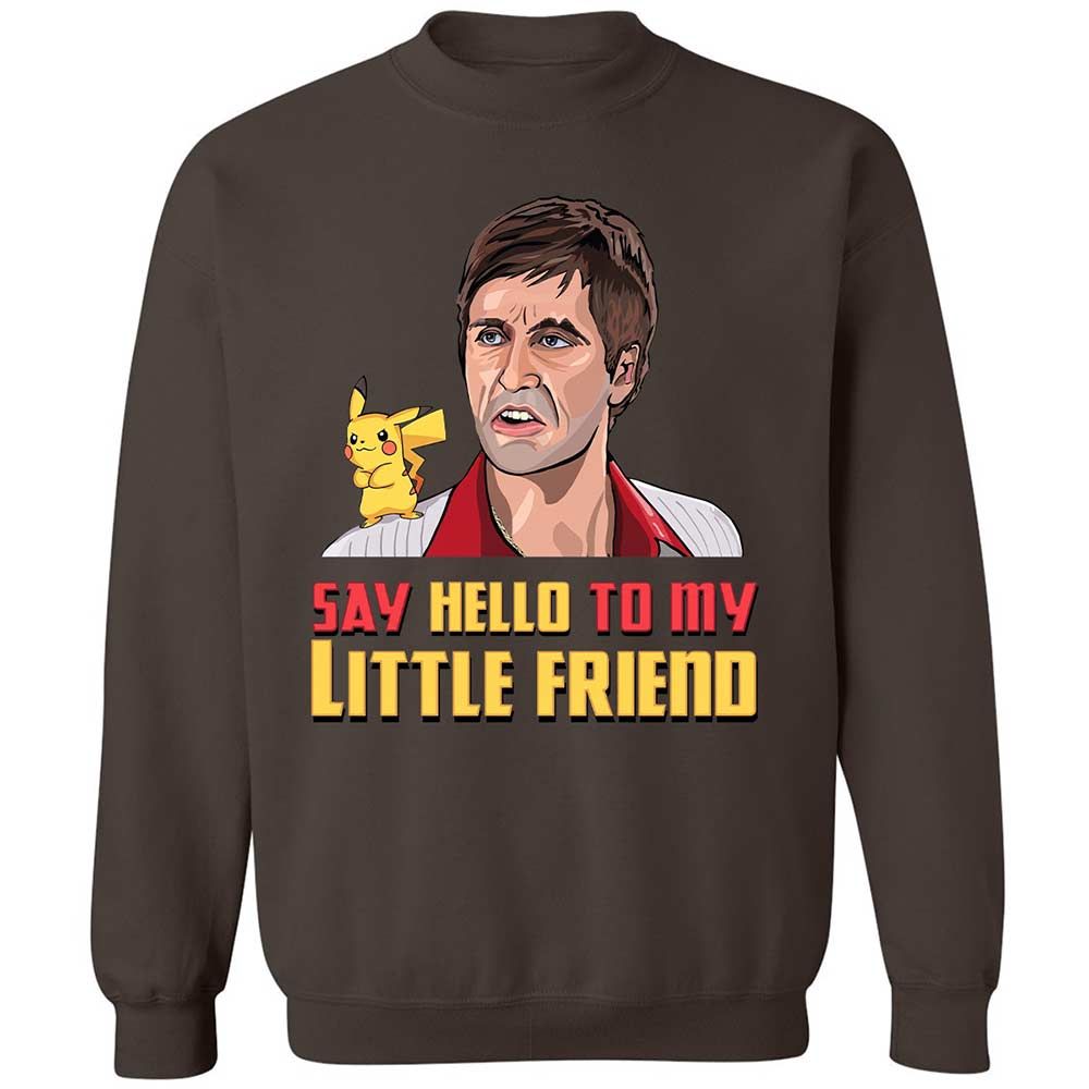 Classic Unisex Sweatshirt - KLGWZCZY - Dark Chocolate - 4