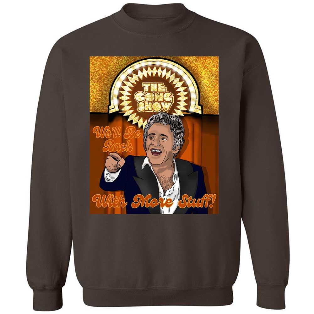 Classic Unisex Sweatshirt - CHWFDLWF - Dark Chocolate - 4