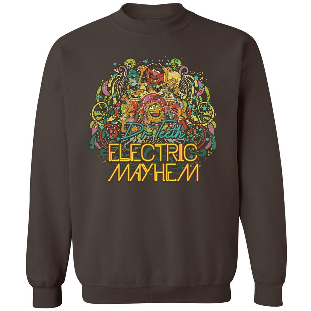 Classic Unisex Sweatshirt - 8ZN2PX7F - Dark Chocolate - 4