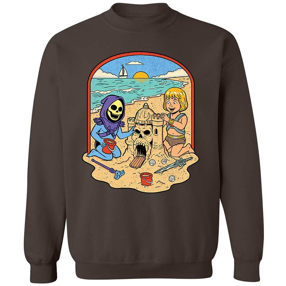 Classic Unisex Sweatshirt - CXFHWLMR - Dark Chocolate - 4