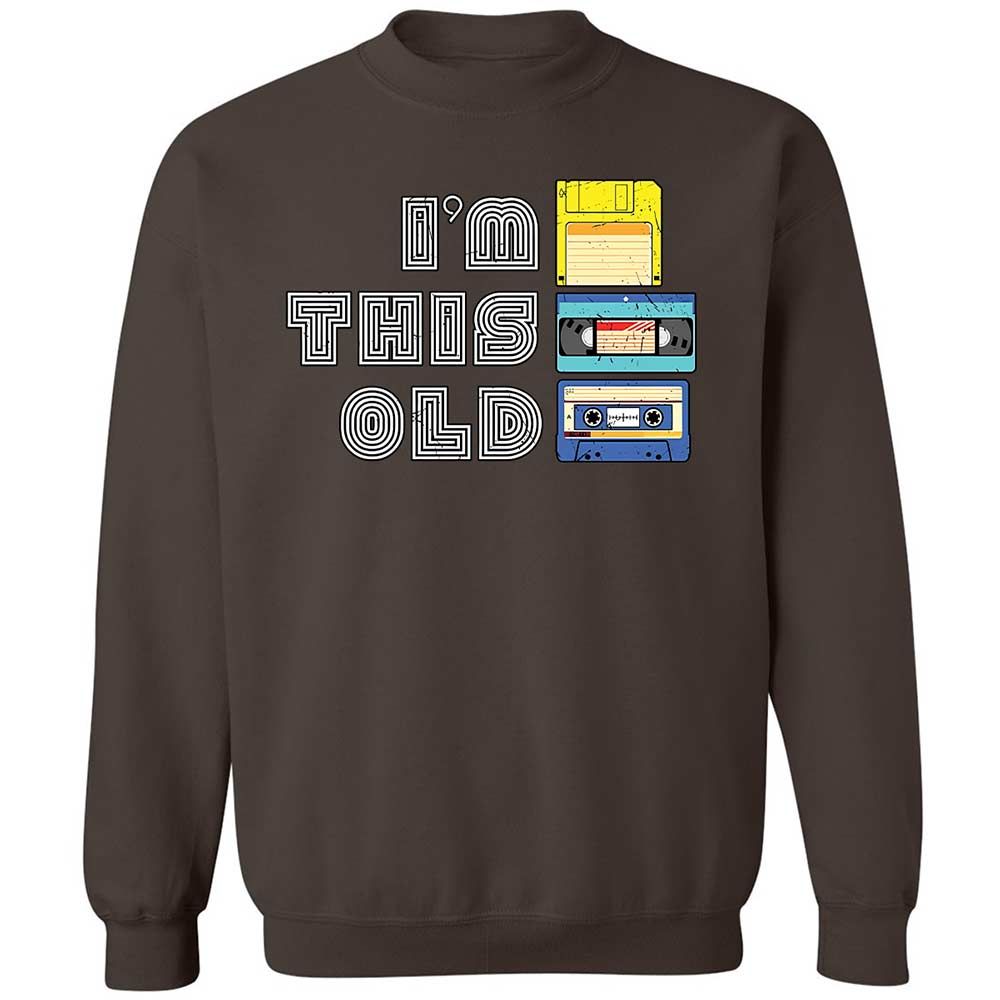 Classic Unisex Sweatshirt - Black - Dark Chocolate - 4