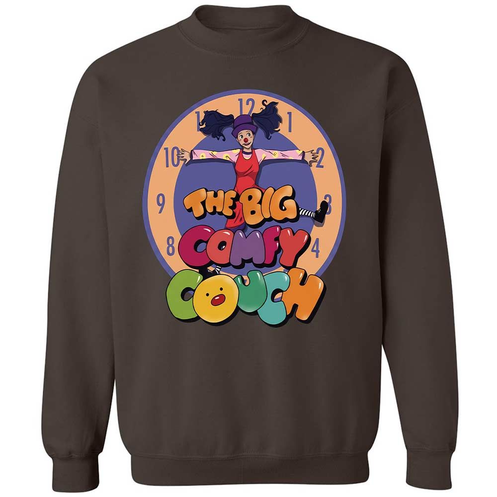 Classic Unisex Sweatshirt - EKW233JN - Dark Chocolate - 4