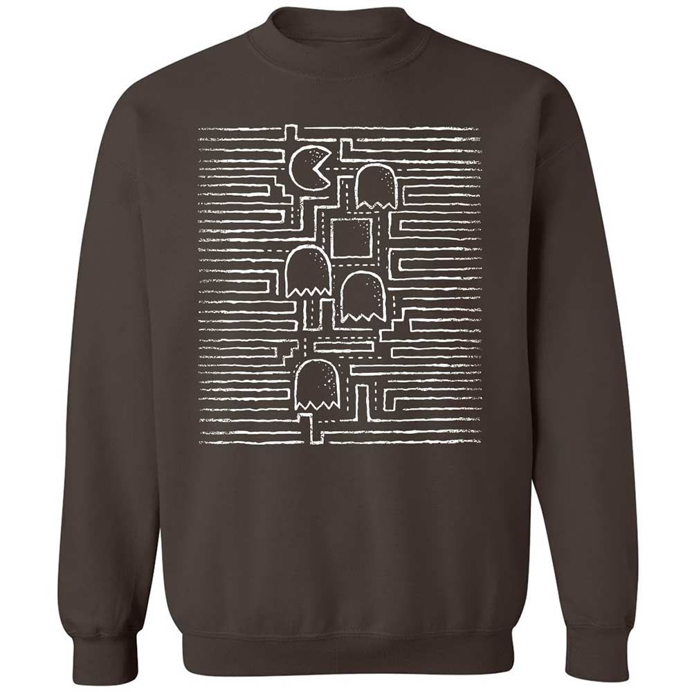 Classic Unisex Sweatshirt - 3Q3TPVRH - Dark Chocolate - 4