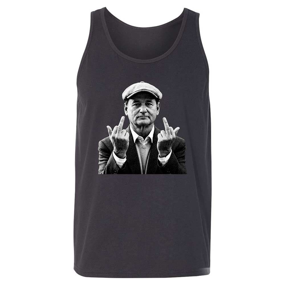 Bill Murray Middle Finger - Dark Grey - 4
