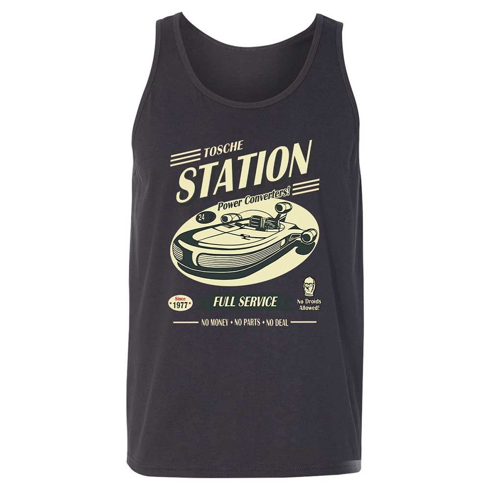 Unisex Jersey Tank - C5BRGC9D - Dark Grey - 4