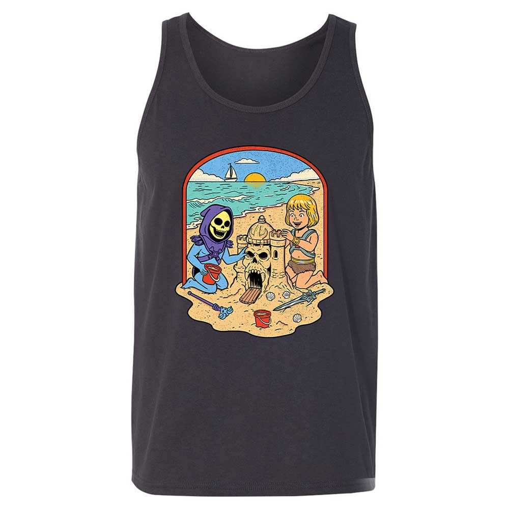 Unisex Jersey Tank - 7Y4KMEB7 - Dark Grey - 4