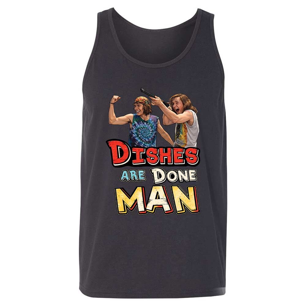 Unisex Jersey Tank - TE7JY2RR - Dark Grey - 4
