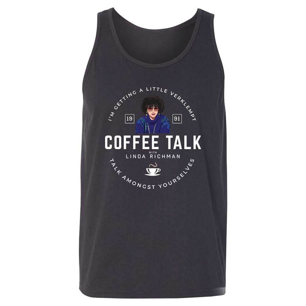 Coffee Talk with Linda Richman - Dark Grey - 4