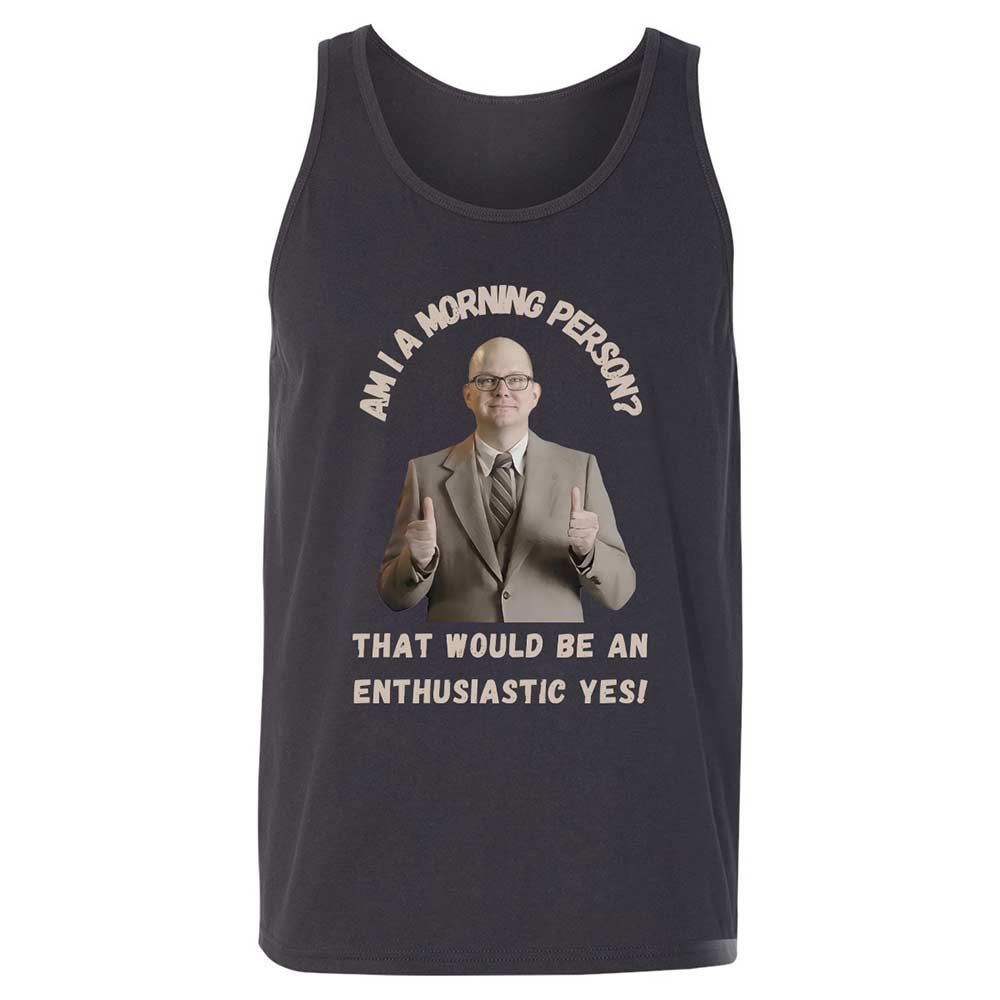Unisex Jersey Tank - AFRJAAD3 - Dark Grey - 4