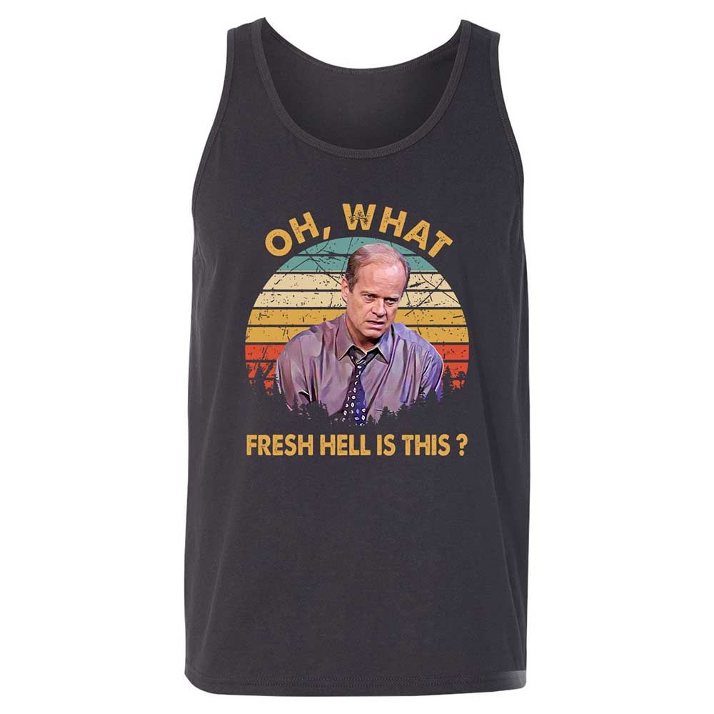 Oh What Fresh Hell Is This - Dark Grey - 4