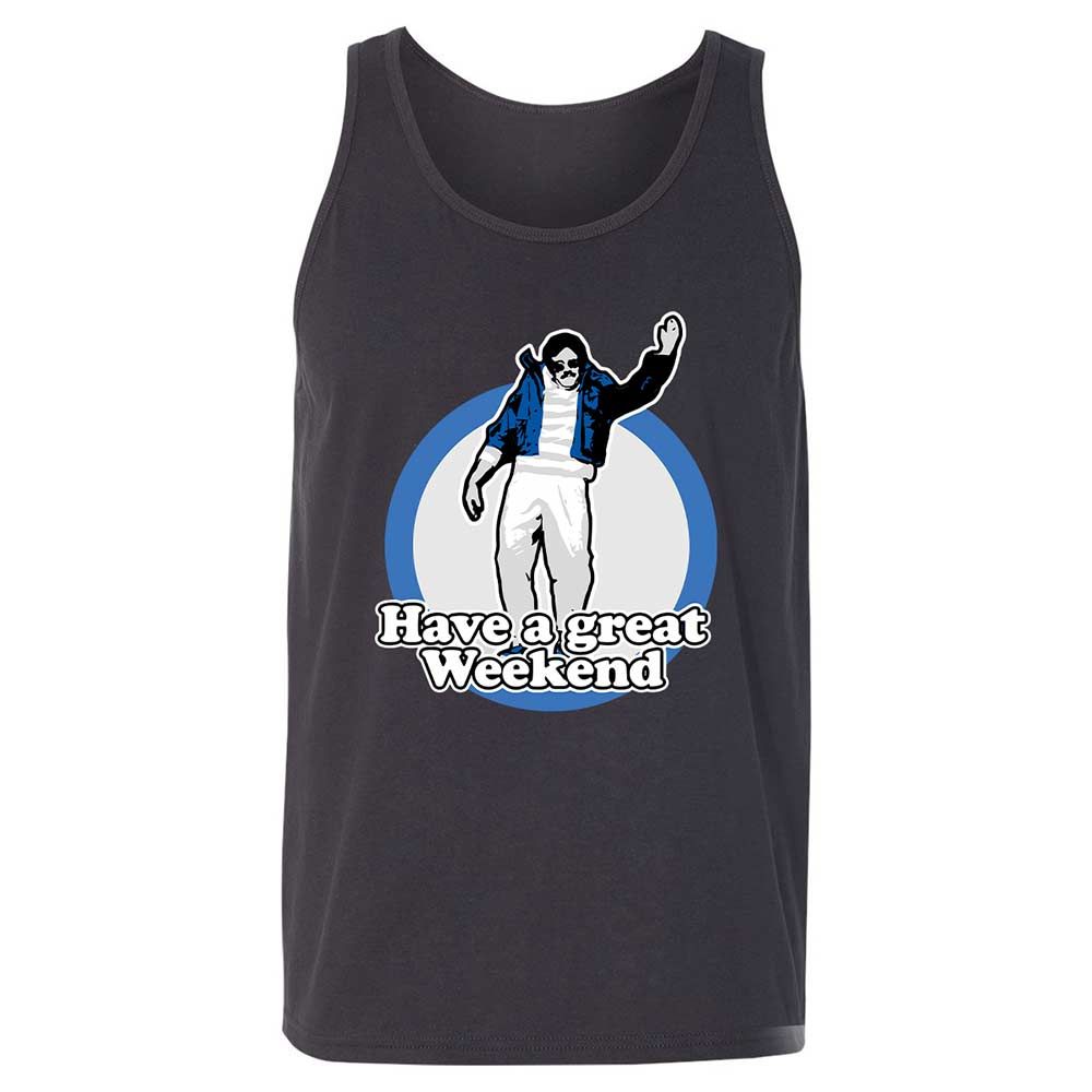 Unisex Jersey Tank - WEAZEBZ2 - Dark Grey - 4
