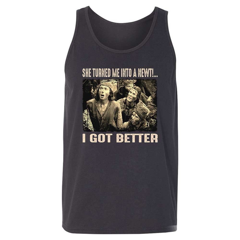 Unisex Jersey Tank - FS2ZNQX6 - Dark Grey - 4
