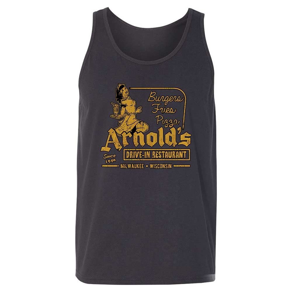 Unisex Jersey Tank - QU2KK9MB - Dark Grey - 4
