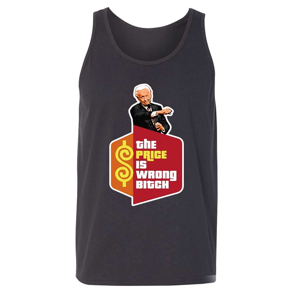 Unisex Jersey Tank - B3HMXF3D - Dark Grey - 4