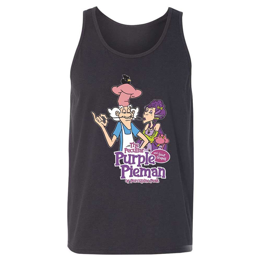 The Peculiar Purple Pie Man - Dark Grey - 4