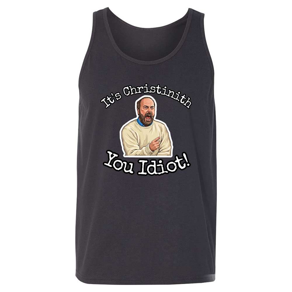 Unisex Jersey Tank - KNPQCPKR - Dark Grey - 4