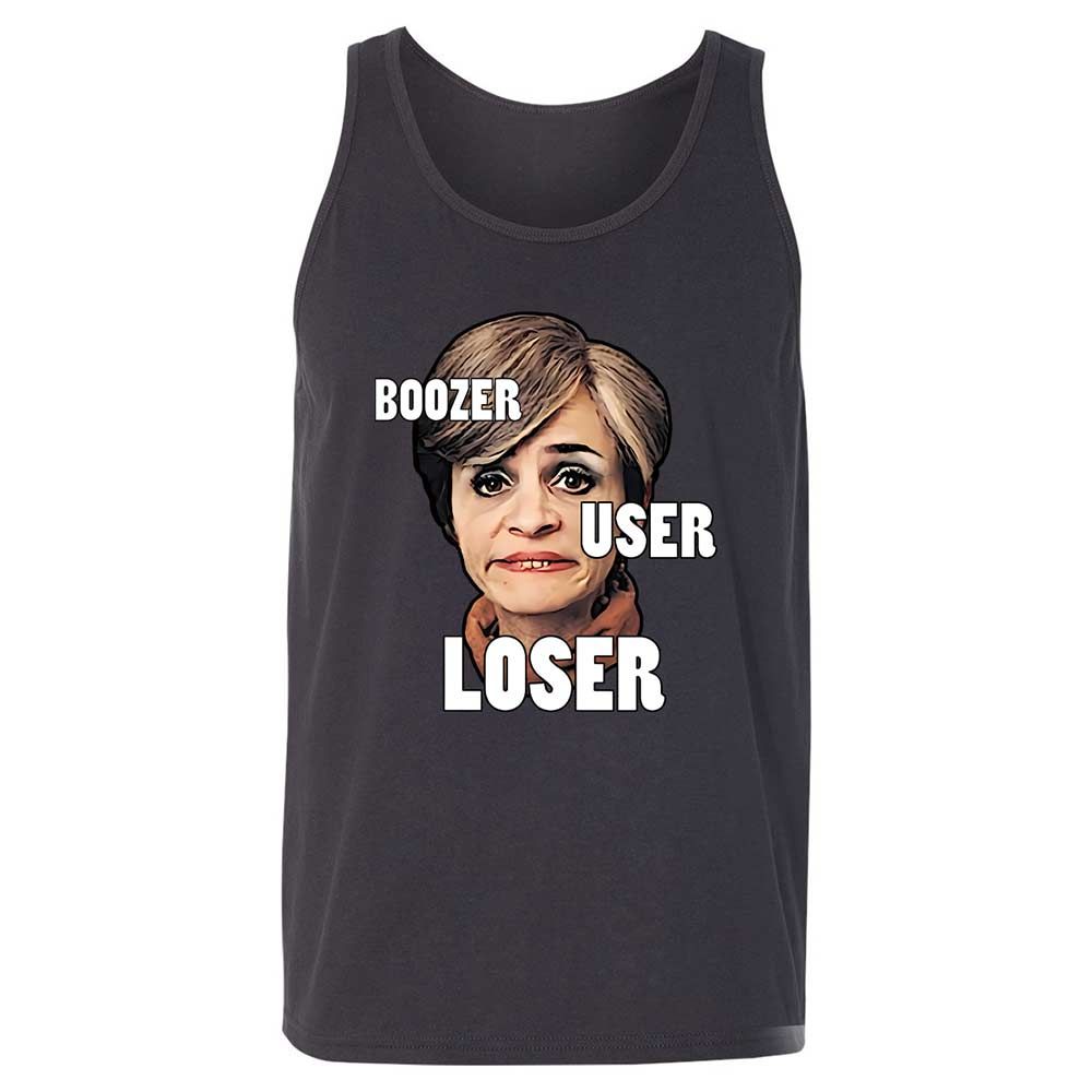 I was a boozer, a user, and a loser - Dark Grey - 4