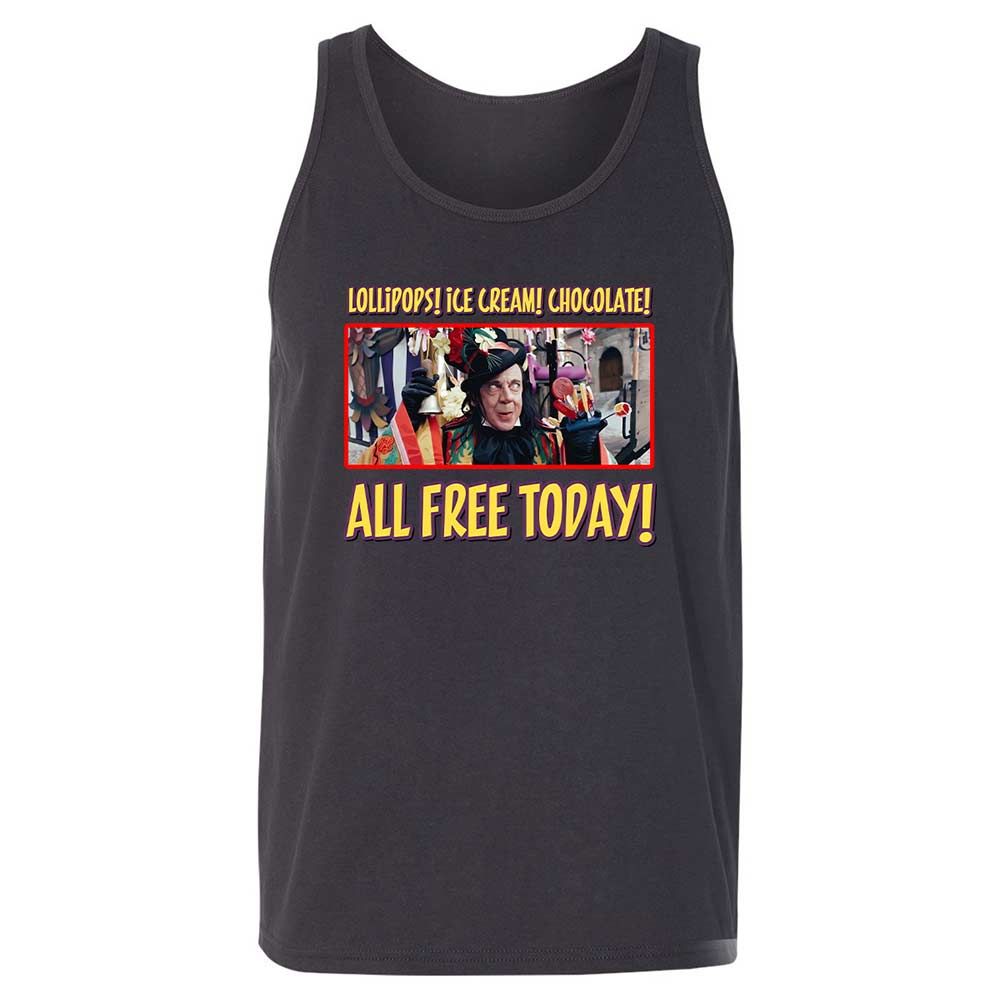 Unisex Jersey Tank - HQ69BF4K - Dark Grey - 4