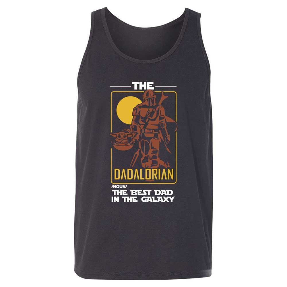 The Dadalorian The Best Dad In The Galaxy - Dark Grey - 4