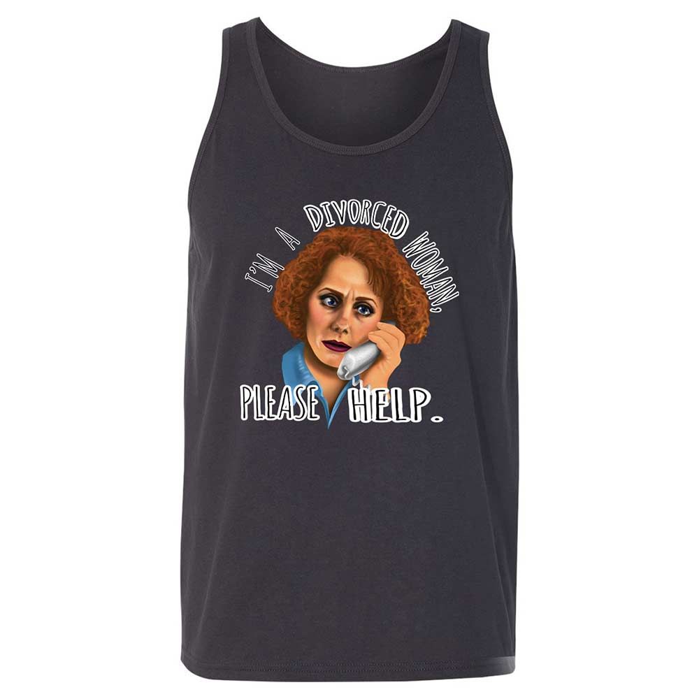 Unisex Jersey Tank - 1T94L4YG - Dark Grey - 4