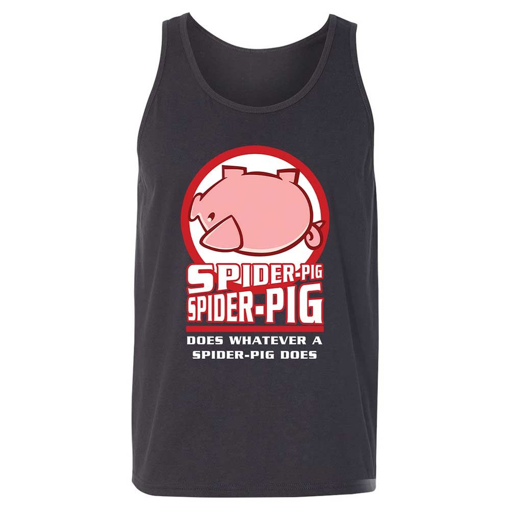 Spider-Pig, Spider-Pig - Dark Grey - 4