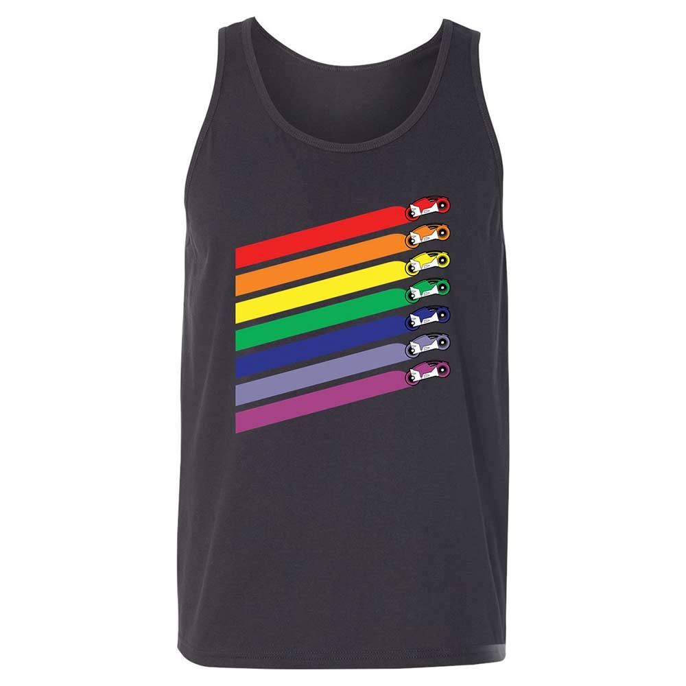 Race The Rainbow - Dark Grey - 4