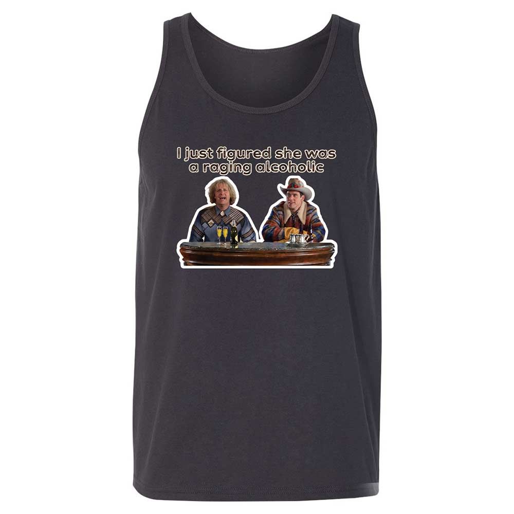 Unisex Jersey Tank - 5S948LNL - Dark Grey - 4