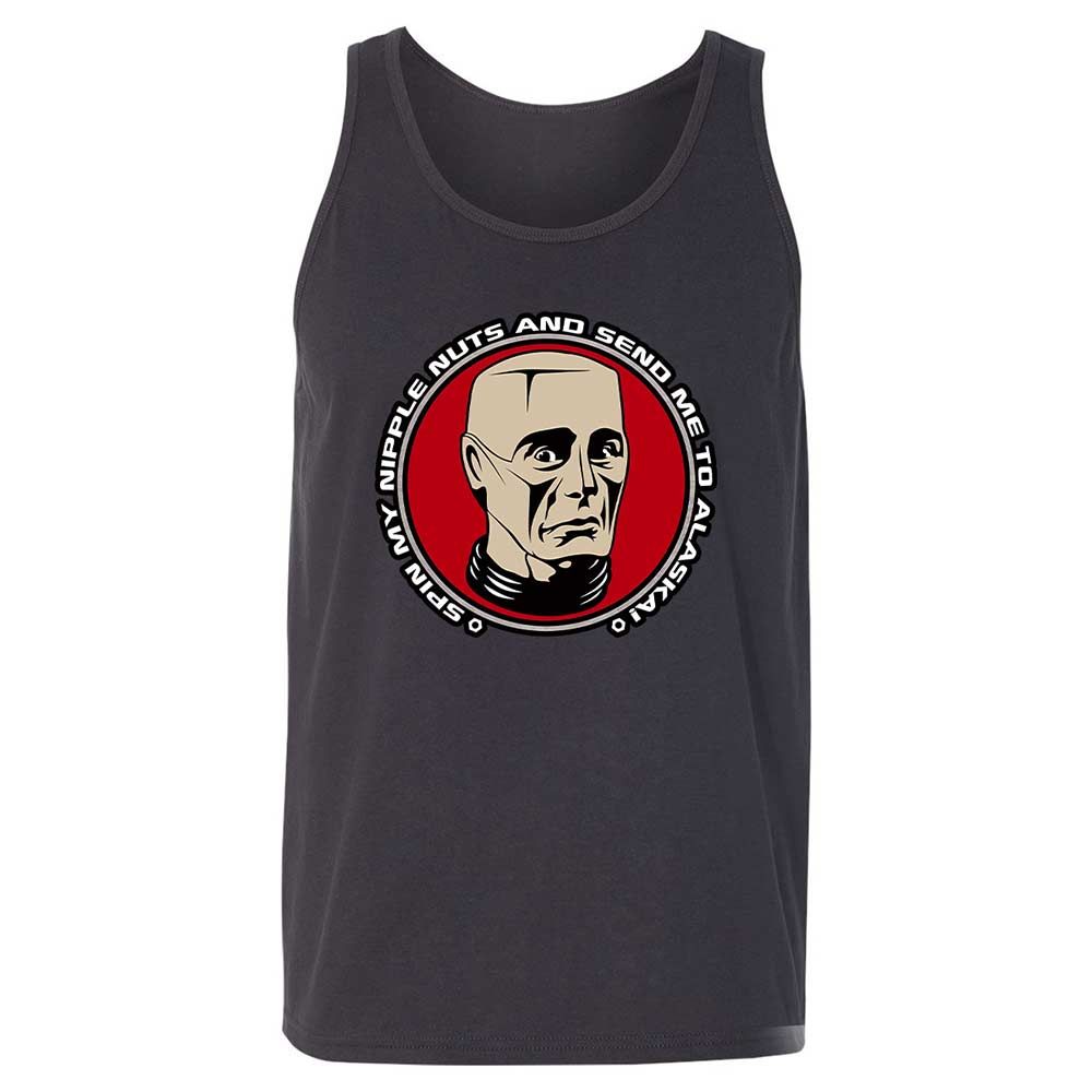 Unisex Jersey Tank - R5QPWNSF - Dark Grey - 4