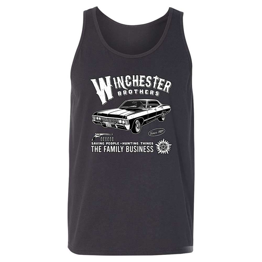 Unisex Jersey Tank - L943NVGD - Dark Grey - 4