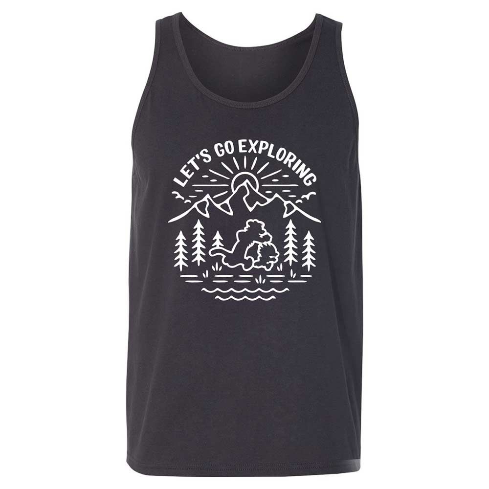 Unisex Jersey Tank - MVV7XKYP - Dark Grey - 4