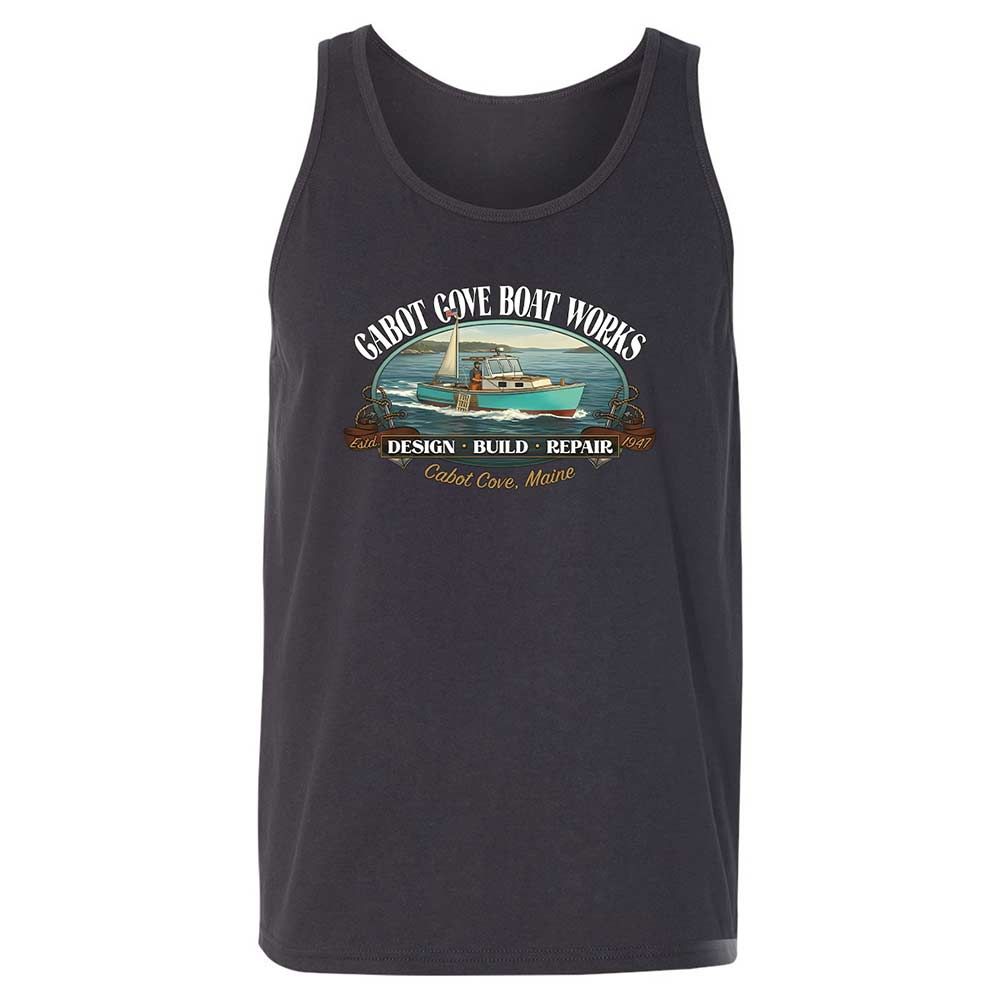 Unisex Jersey Tank - CYN9S6LV - Dark Grey - 4