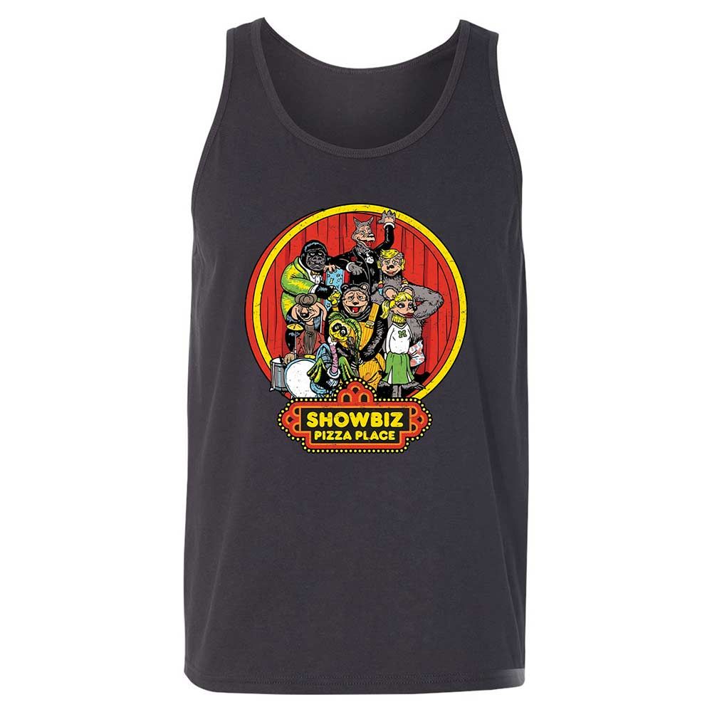 Unisex Jersey Tank - YQBA387Z - Dark Grey - 4