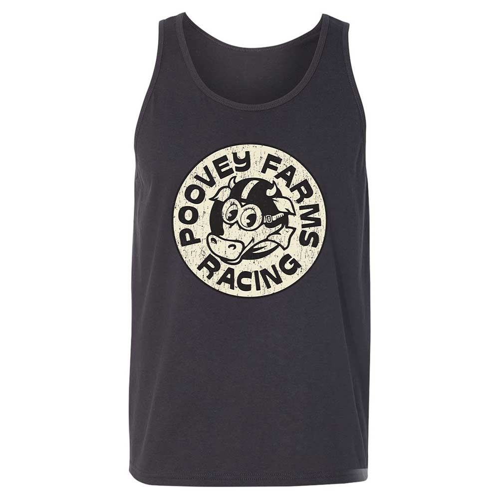 Unisex Jersey Tank - XKMN67G9 - Dark Grey - 4