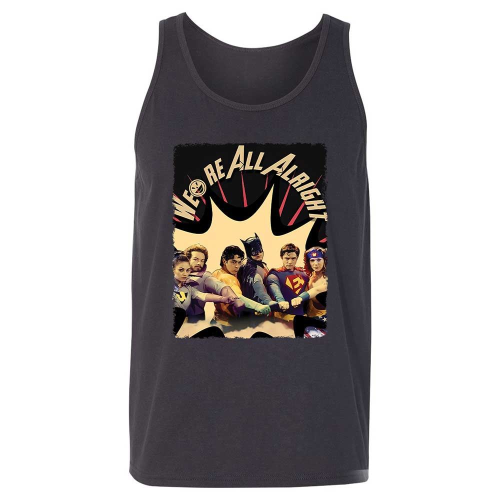 Unisex Jersey Tank - VBSJGR63 - Dark Grey - 4