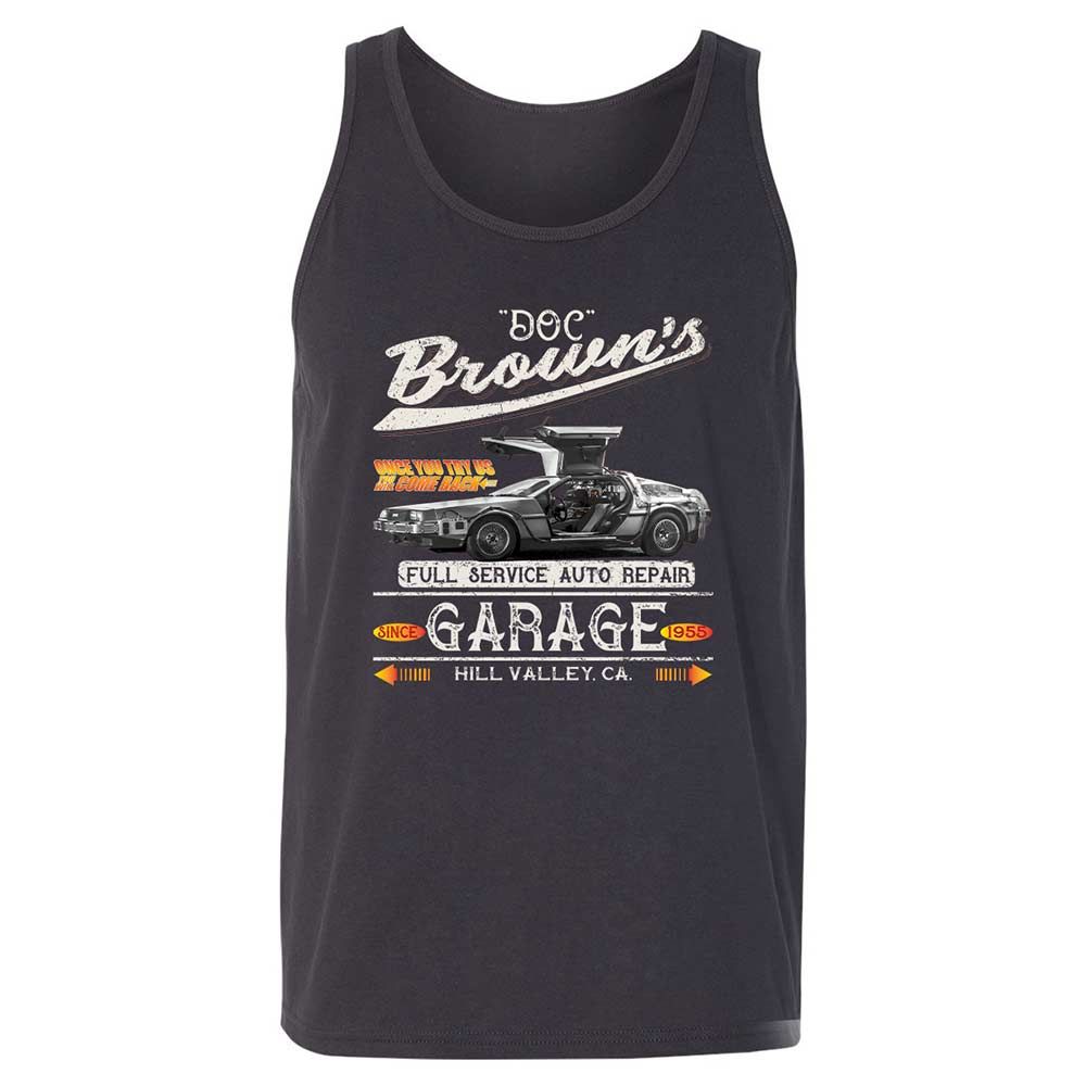 Unisex Jersey Tank - 7MBFFWCB - Dark Grey - 4