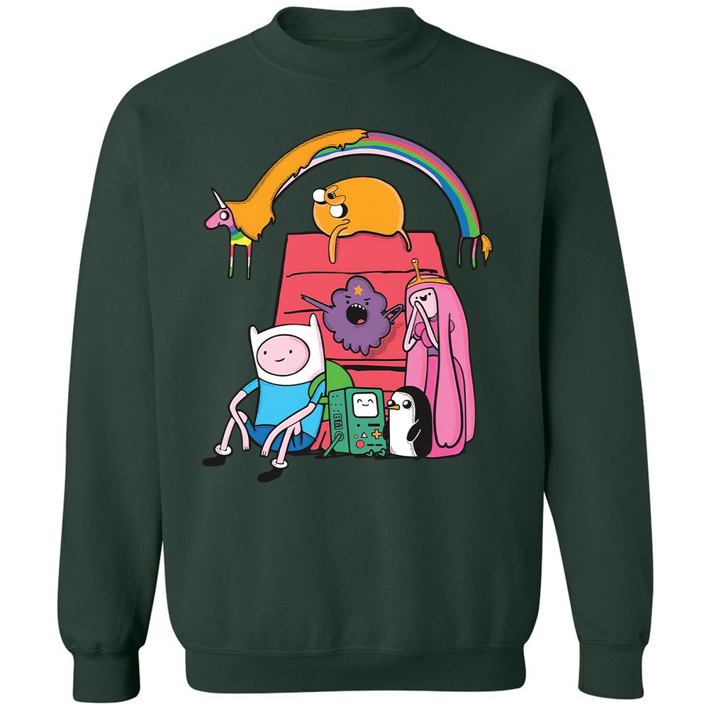 Classic Unisex Sweatshirt - DGQ8WD4K - Forest Green - 4