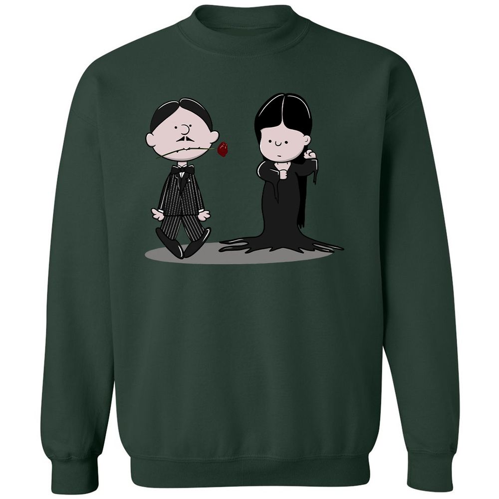 Classic Unisex Sweatshirt - QMA1UTKQ - Forest Green - 4