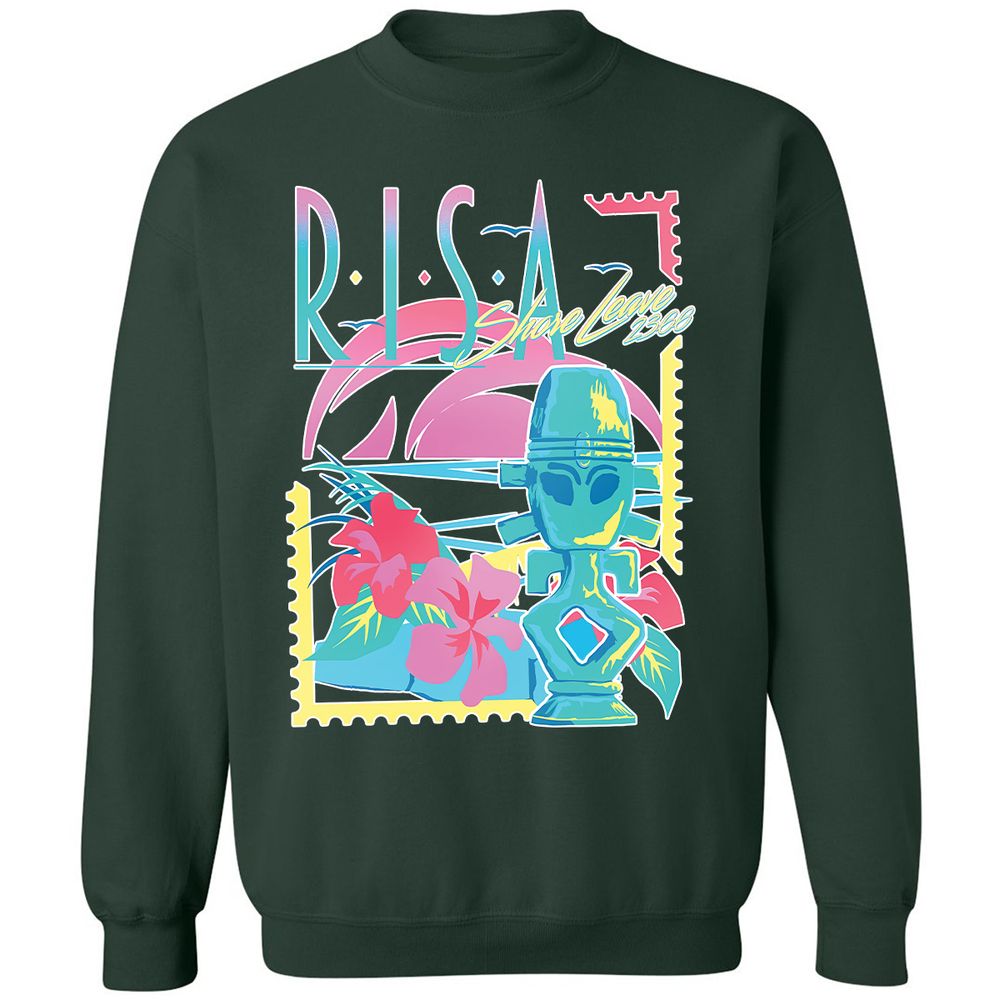 Classic Unisex Sweatshirt - 39UFFA83 - Forest Green - 4