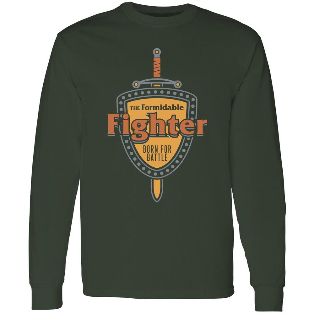 Long Sleeve T-Shirt - W56PUB9T - Forest Green - 4
