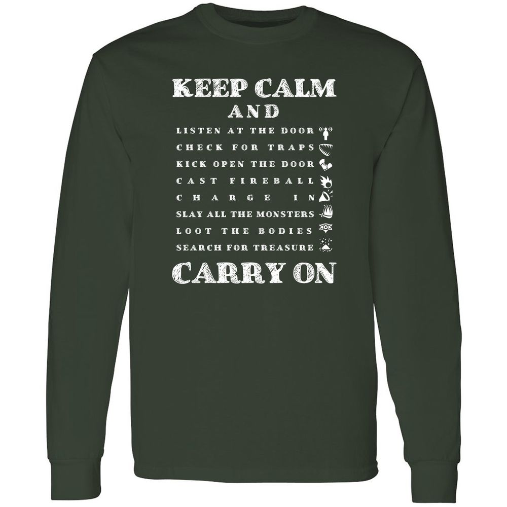 Long Sleeve T-Shirt - 2HH7PA19 - Forest Green - 4