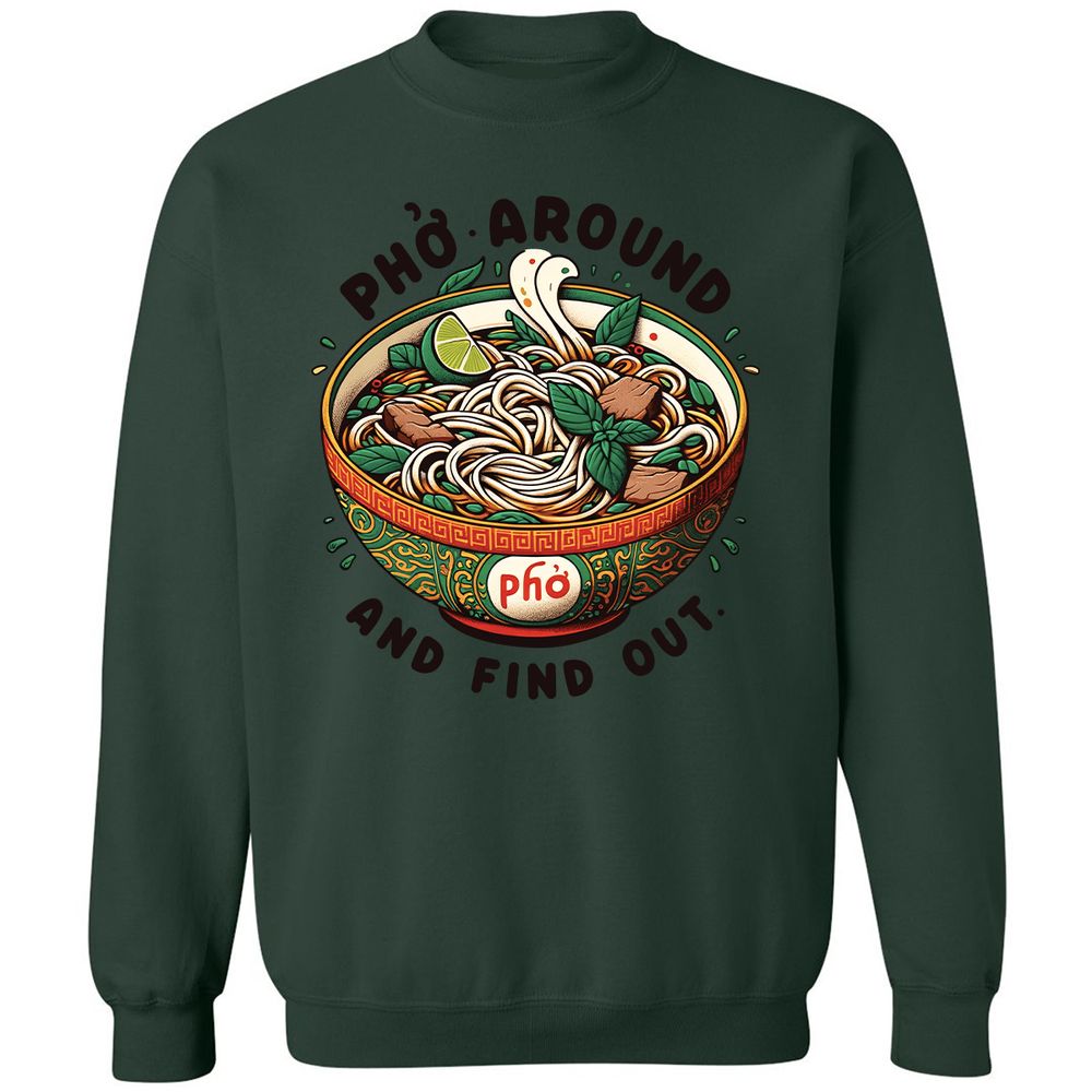 Classic Unisex Sweatshirt - 6DM69PQM - Forest Green - 4