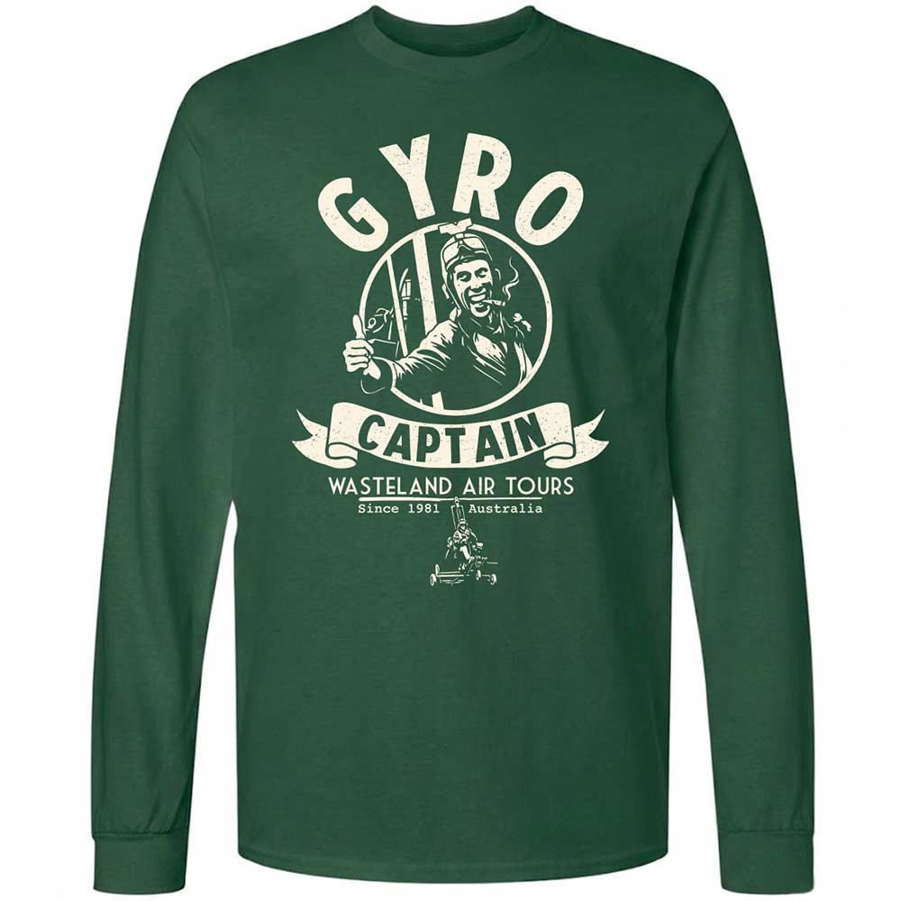 Long Sleeve T-Shirt - QK48H9F6 - Forest Green - 4